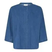 Seoul short denim shirt, frau - 