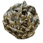 22176 Mushrooms silketørklæde, Aperitif Sjaler - 