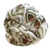 22184 Banksia Acorn silketørklæde, Aperitif Sjaler - 