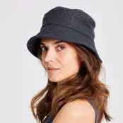 gai lisva - Bucket Hat - dark grey melange - Annavii