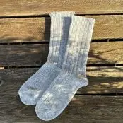 Festival Strømper - Uldmix strømpe - grå - One Size (37-39) - Note Anecdote