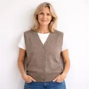 Vest med knapper - Note Anecdote - 