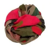 44079B Dots uld/silketørklæde, Aperitif Sjaler - Annavii