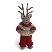 Rensdyr med sweater og bukser, Én Gry & Sif - 