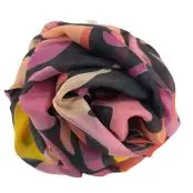 22150 Solkyst silketørklæde, Aperitif Sjaler - Invero