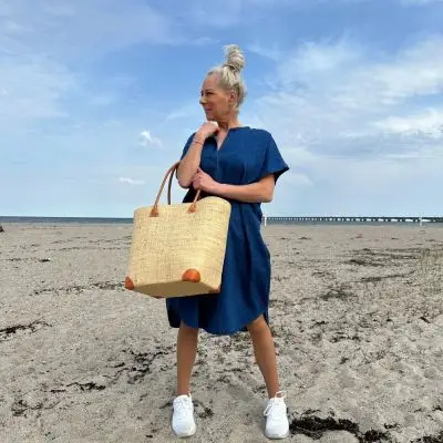 Seoul ss denim dress, frau - 