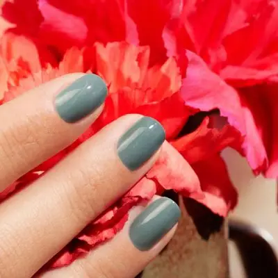Neglelak green - Sauge, Manucurist Paris - 