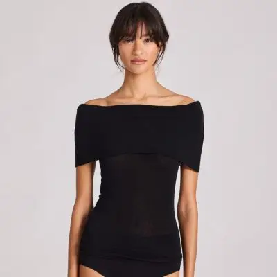 Ally Wool Top - Black, Gai+Lisva - 
