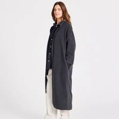 gai lisva - Flora frakke - dark grey melangé - Jakker & frakker