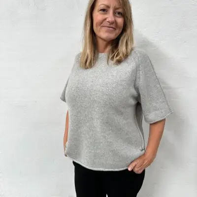Gorridsen Design - Kitty merinostrik med albuelange ærmer - Strik