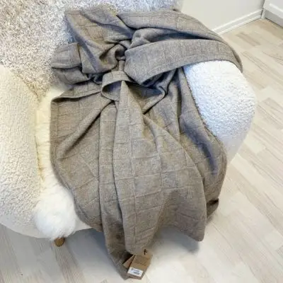 NW5011 Queen Throw - Oyster, Noble Wilde - Noble Wilde