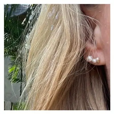 Øreringe - Trinity pearl - PerleMust - PerleMust