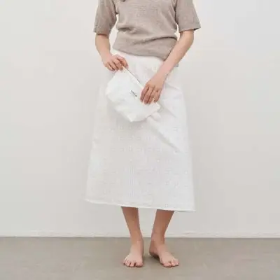 Care by Me - Augusta A-skirt - white - str. M - Nederdele