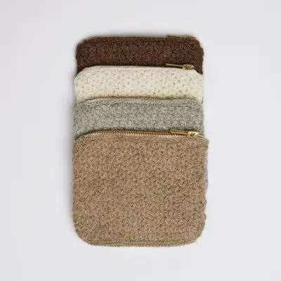 Dorrit Alpaca Purse, Gai+Lisva - Tasker og kurve